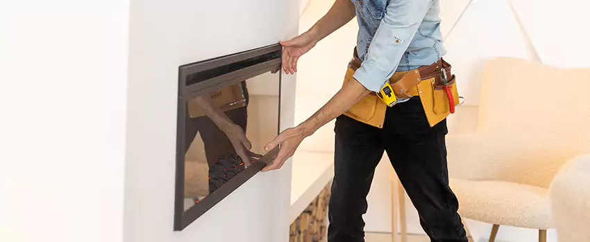Metal Fireplace Installation in Suffolk, Virginia