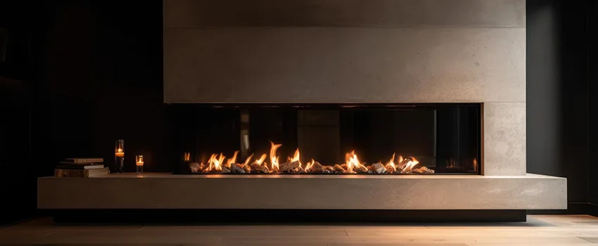 Gas Fireplace Ember Bed Design Services in Suffolk, Virginia