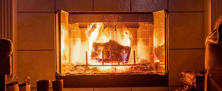 Mendota Hearth Landscape Fireplace Installation in Suffolk, Virginia