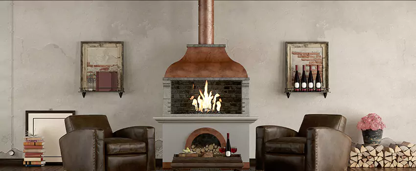 Thelin Hearth Products Providence Pellet Insert Fireplace Installation in Suffolk, VA