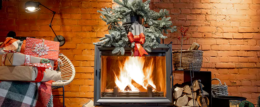 Travis Industries Linear Gas Fireplace Installation in Suffolk, Virginia