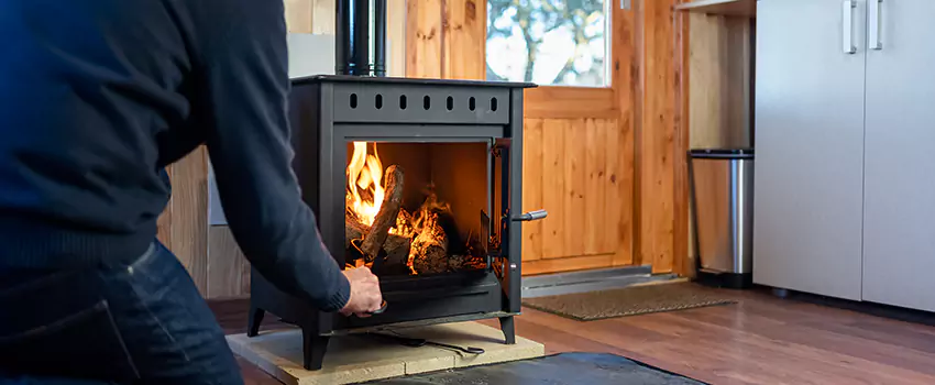 Open Hearth Wood Fireplace Installation in Suffolk, VA