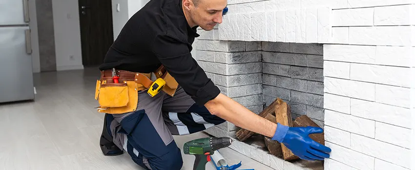 Fireplace Damaged Damper Frame Repair Services in Suffolk, Virginia
